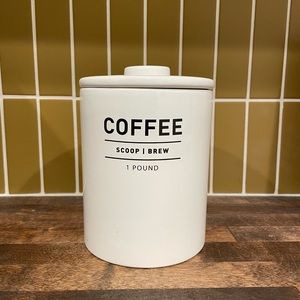 West Elm Utility Coffee Storage Container